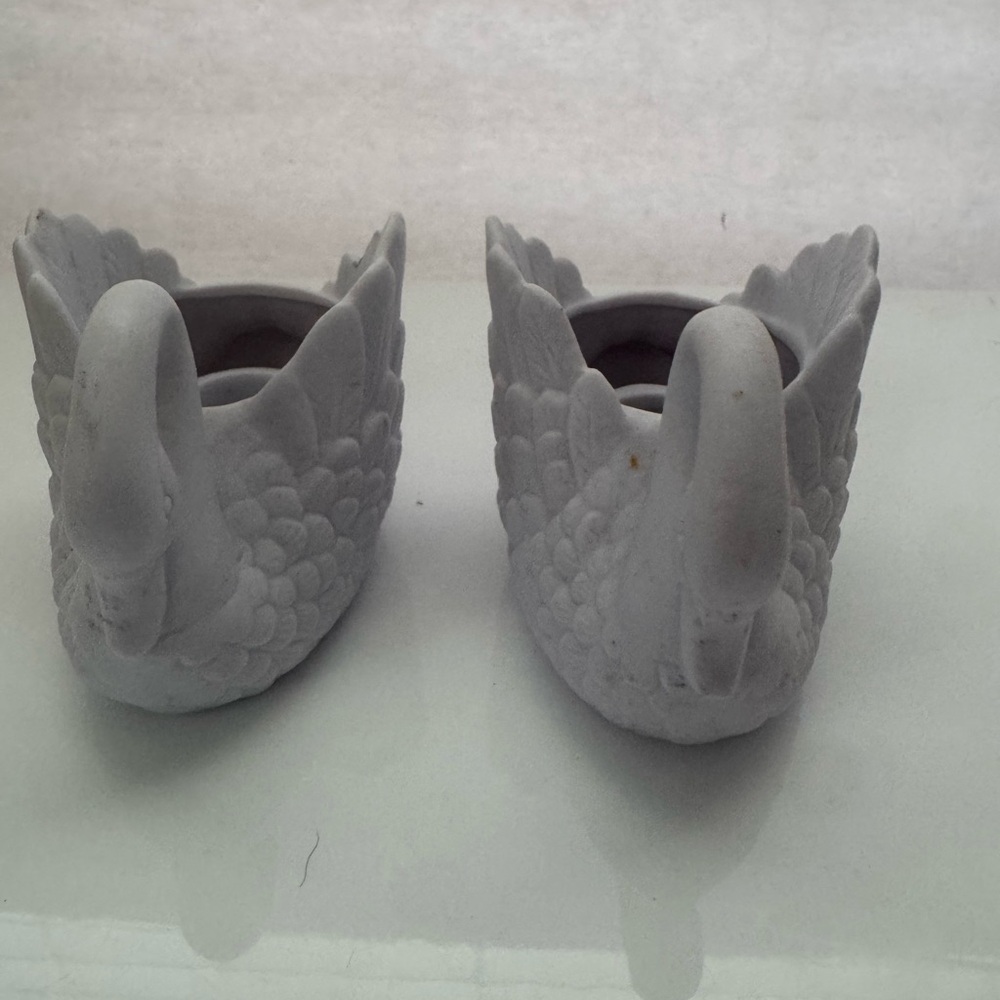 Vintage Beacon Hill Ceramic Swan Candle Holders - Picture 6 of 10